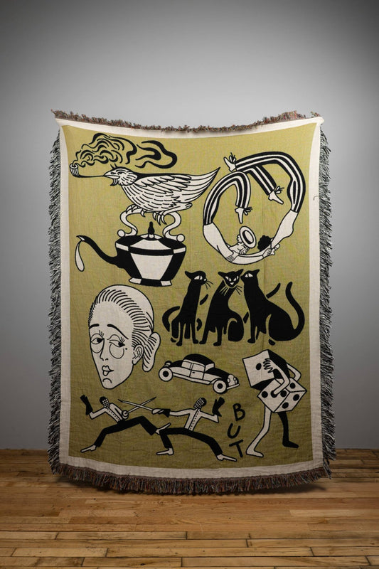 Flash Set 2 Woven Blanket 60x80 - but.city