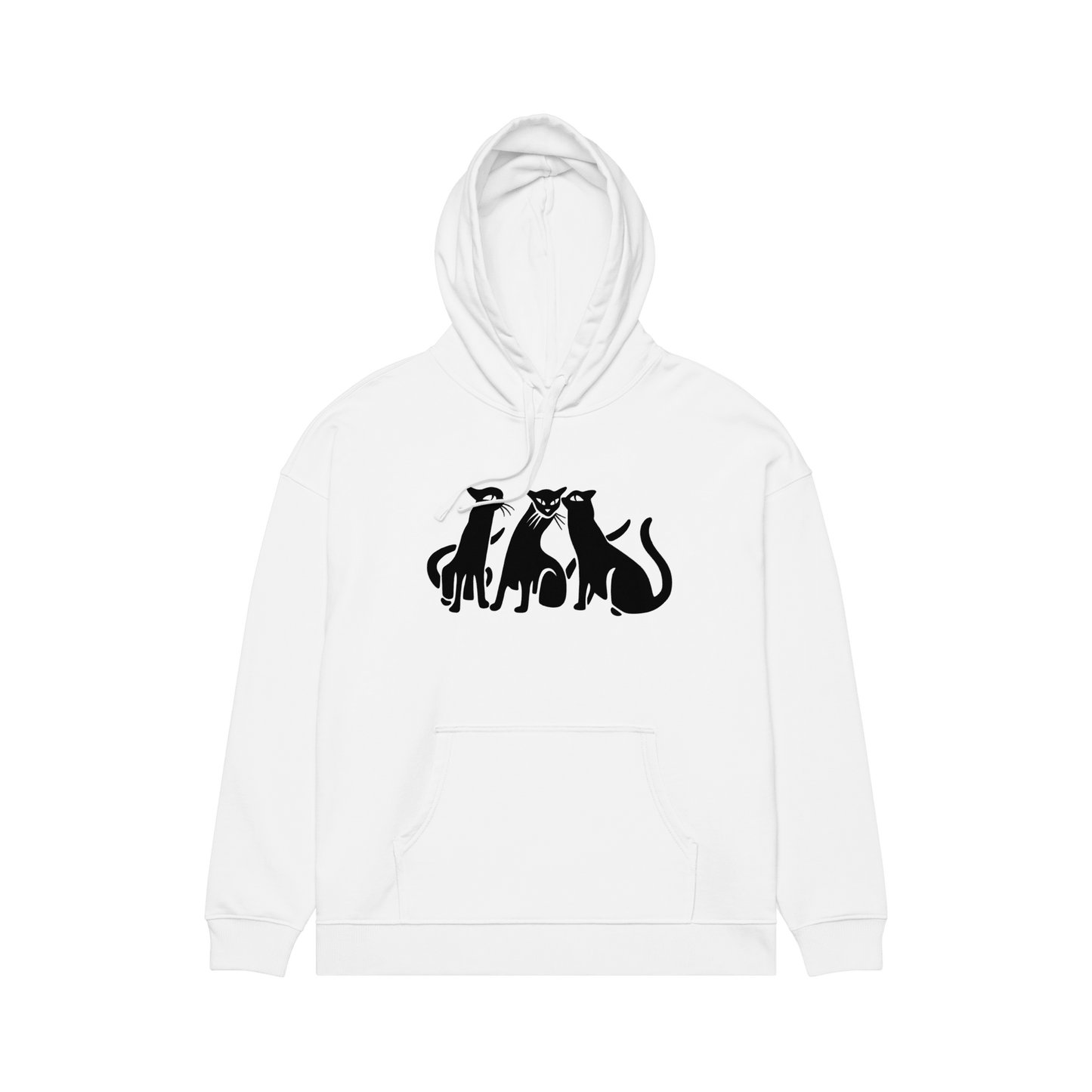 3 Cats Hoodie - but.city