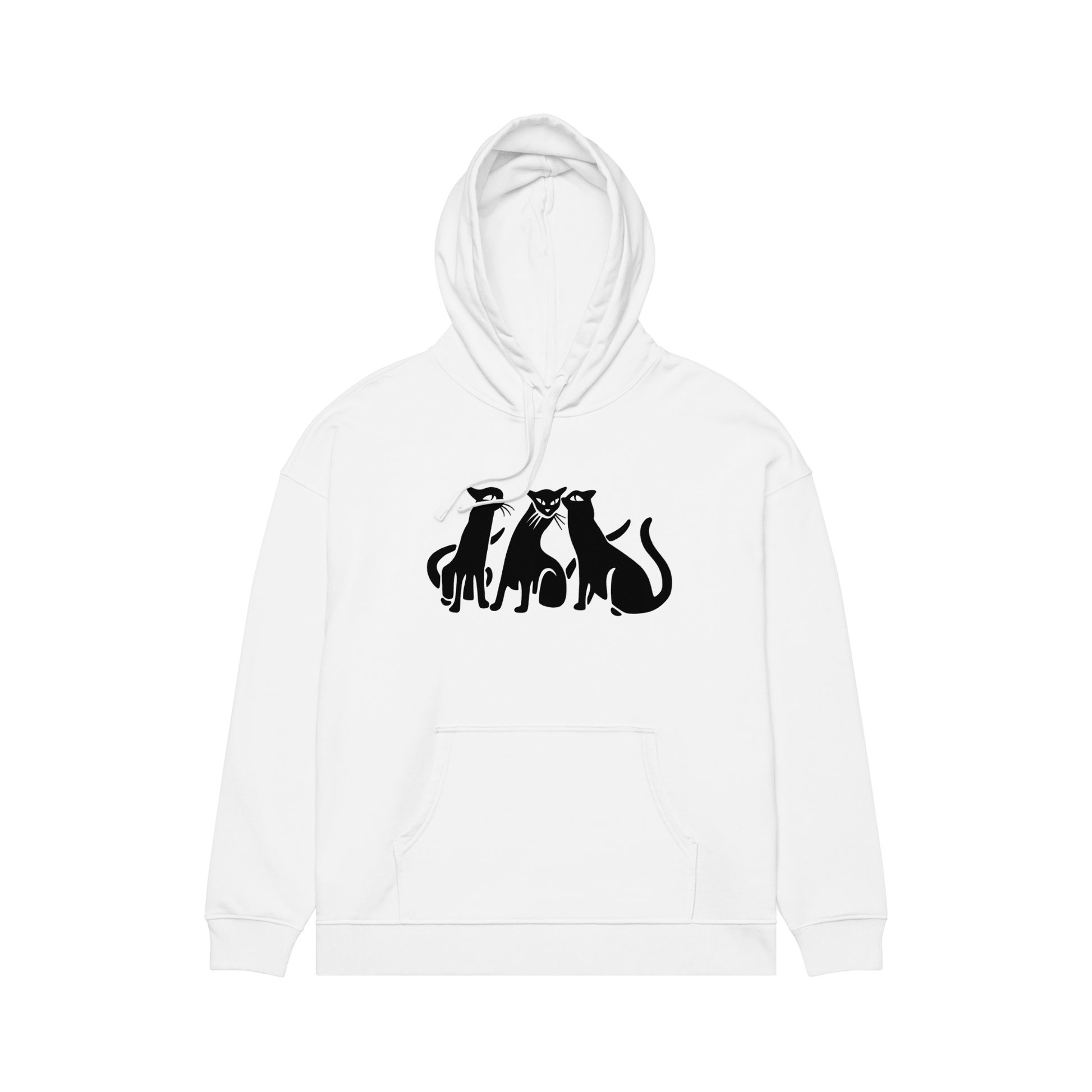 3 Cats Hoodie - but.city