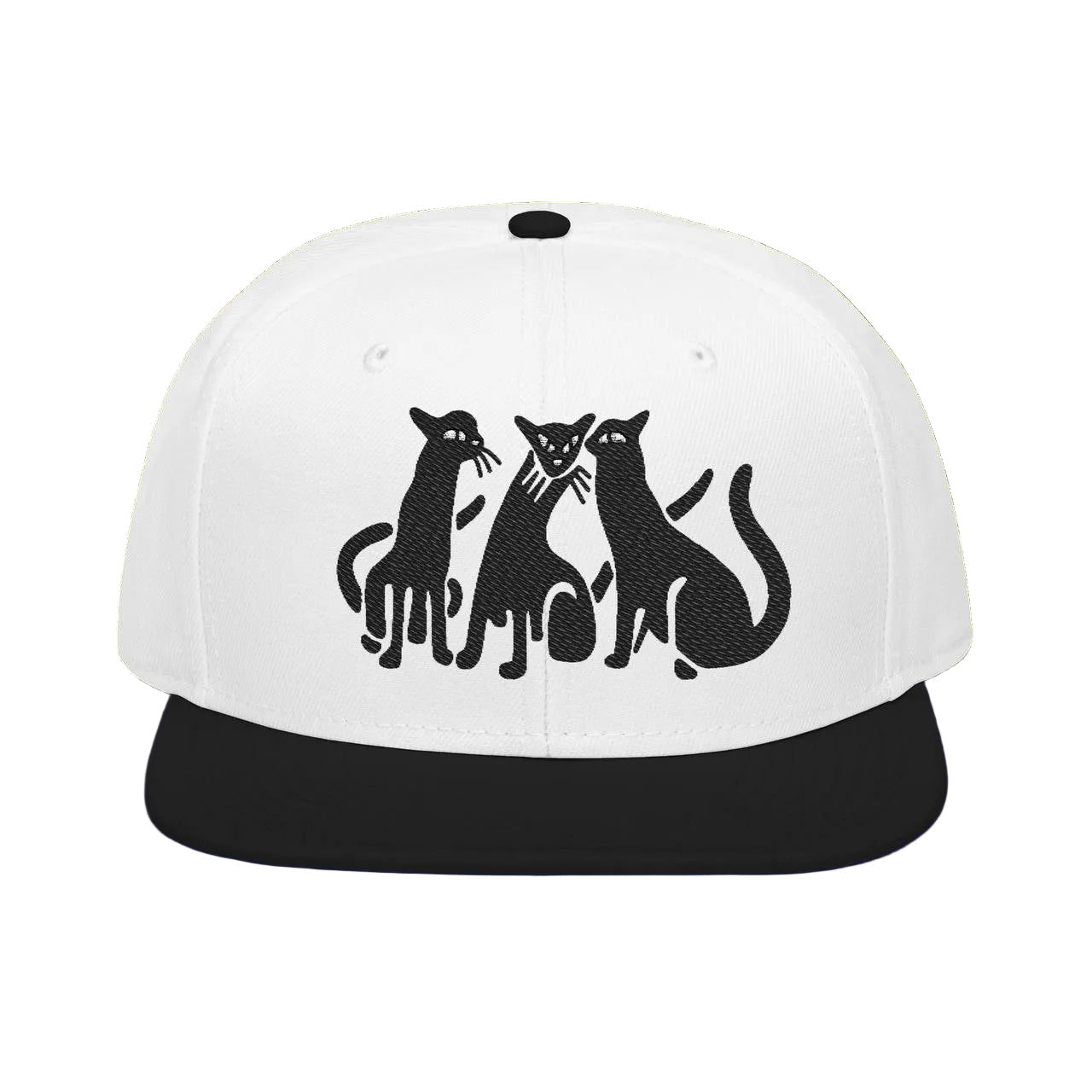 3 Cats Snapback Hat - but.city