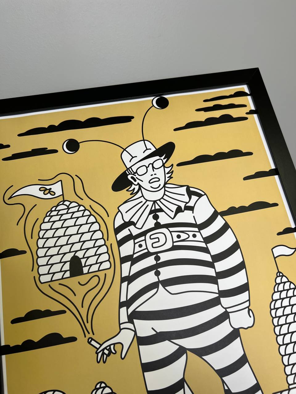 Bee Man Print - 18x24 - but.city