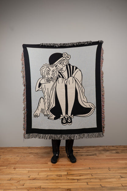 Best Friends Woven Blanket 50x60 - but.city