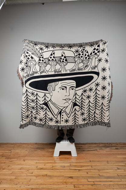 Big Hat Woven Blanket 80x60 - but.city