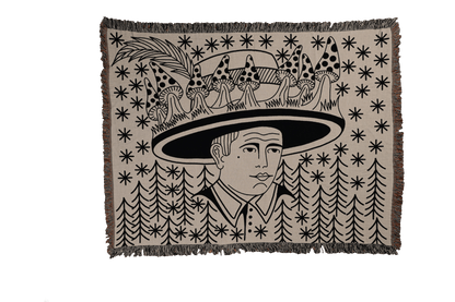 Big Hat Woven Blanket 80x60 - but.city