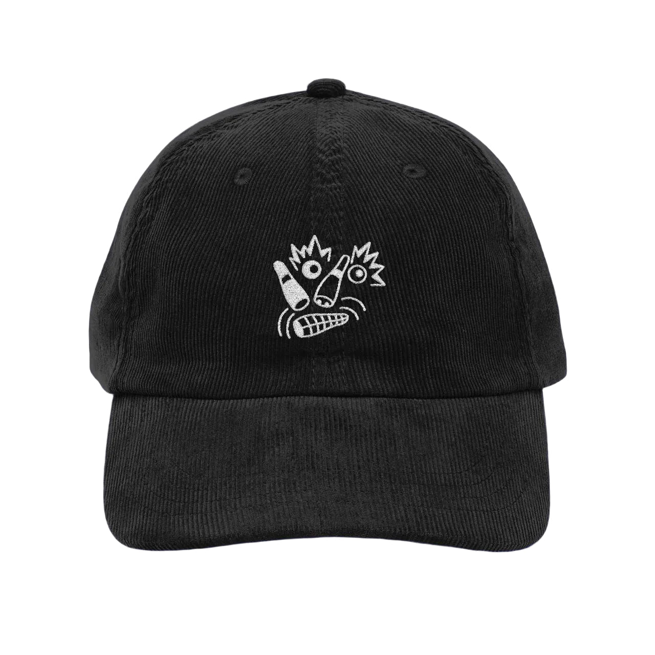 Bowling Face Corduroy Hat - but.city