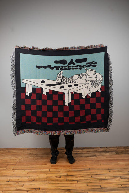 Businessman Woven Blanket 50x60 - but.city