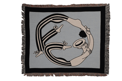 Circle People Woven Blanket 50x60 - but.city
