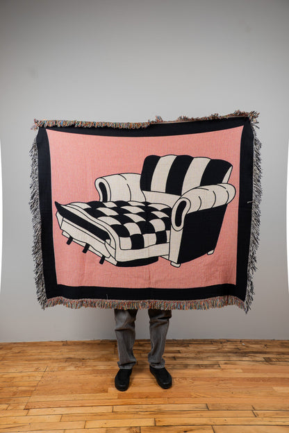 Couch-Sofa Woven Blanket 50x60 - but.city