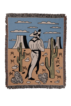 Desert Dance Woven Blanket 50x60 - but.city