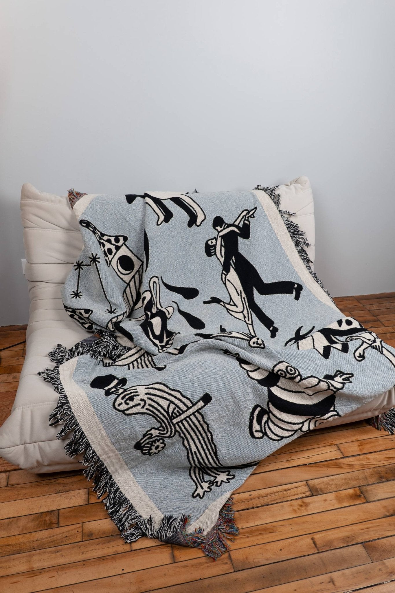 Flash Set 1 (Gray) Woven Blanket 60x80 - but.city