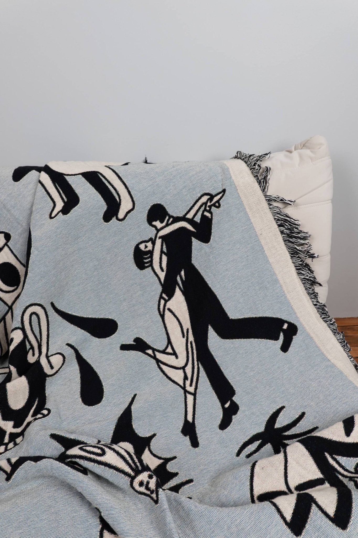 Flash Set 1 (Gray) Woven Blanket 60x80 - but.city