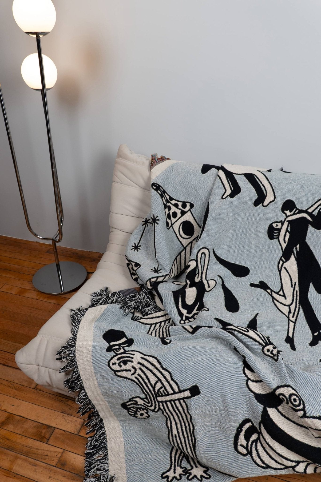 Flash Set 1 (Gray) Woven Blanket 60x80 - but.city