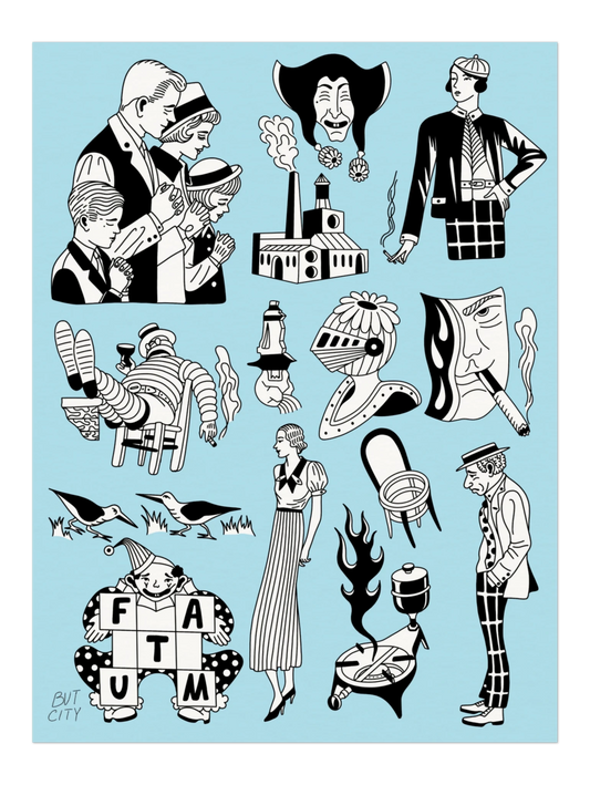 Flash Set 1 Print - 18x24 - but.city