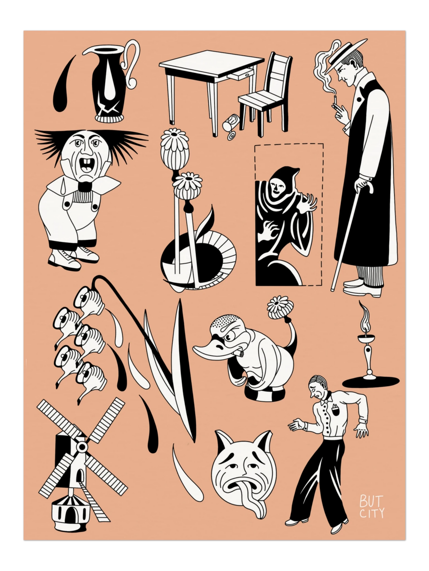 Flash Set 2 Print - 18x24 - but.city