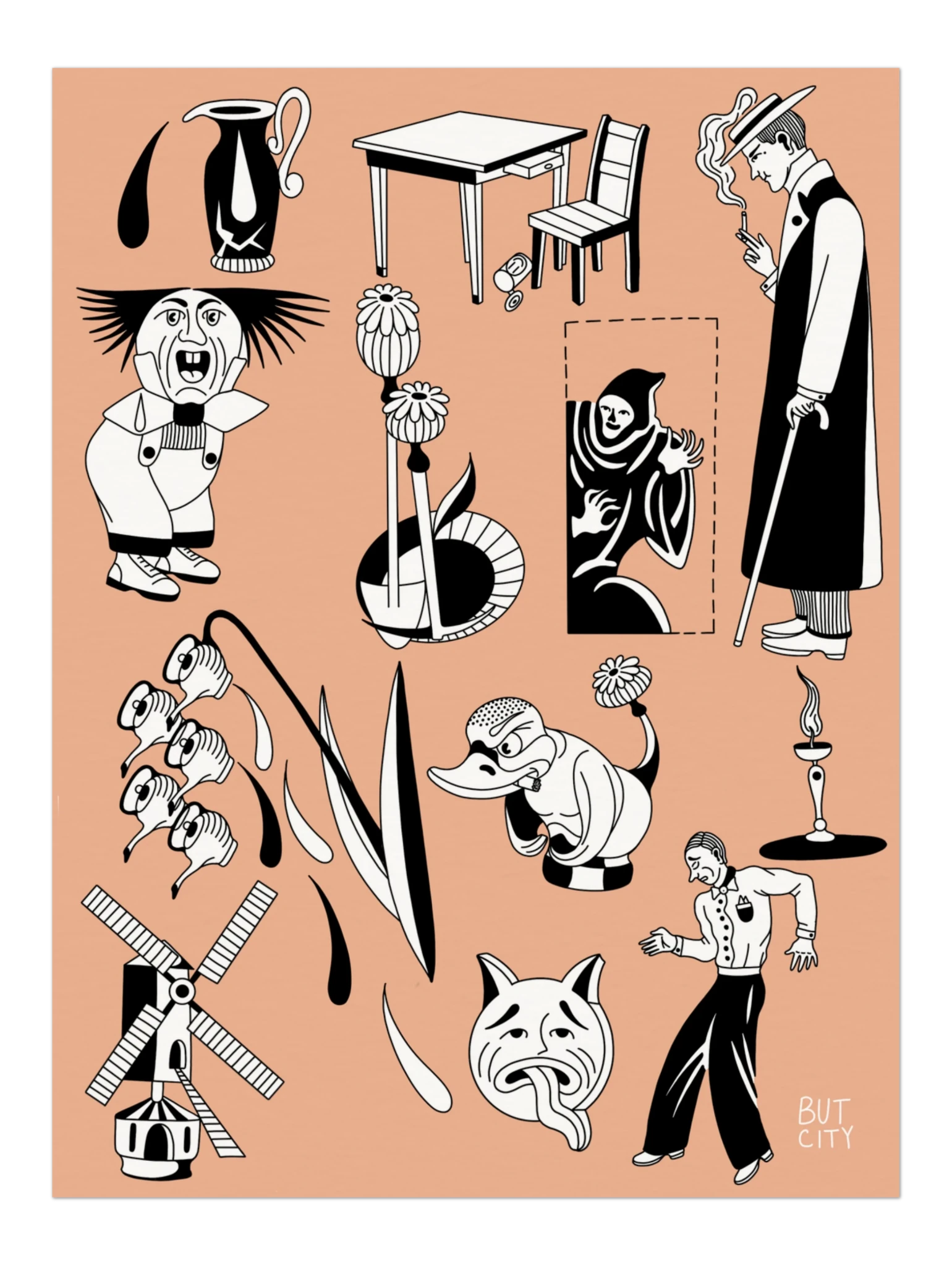 Flash Set 2 Print - 18x24 - but.city