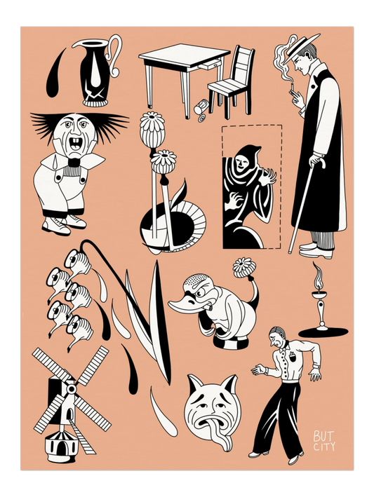 Flash Set 2 Print - 18x24 - but.city