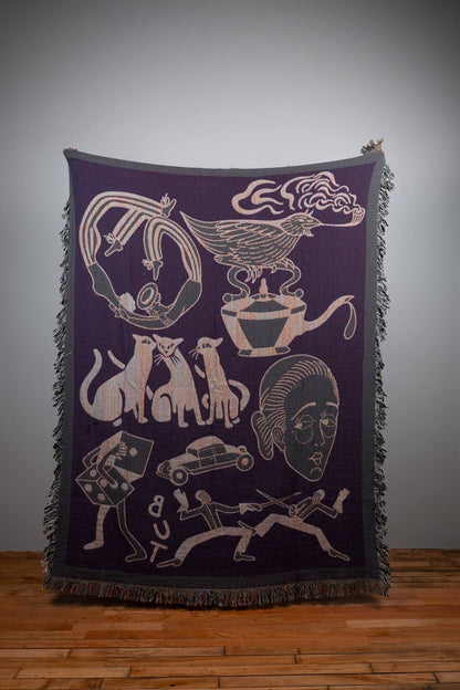 Flash Set 2 Woven Blanket 60x80 - but.city