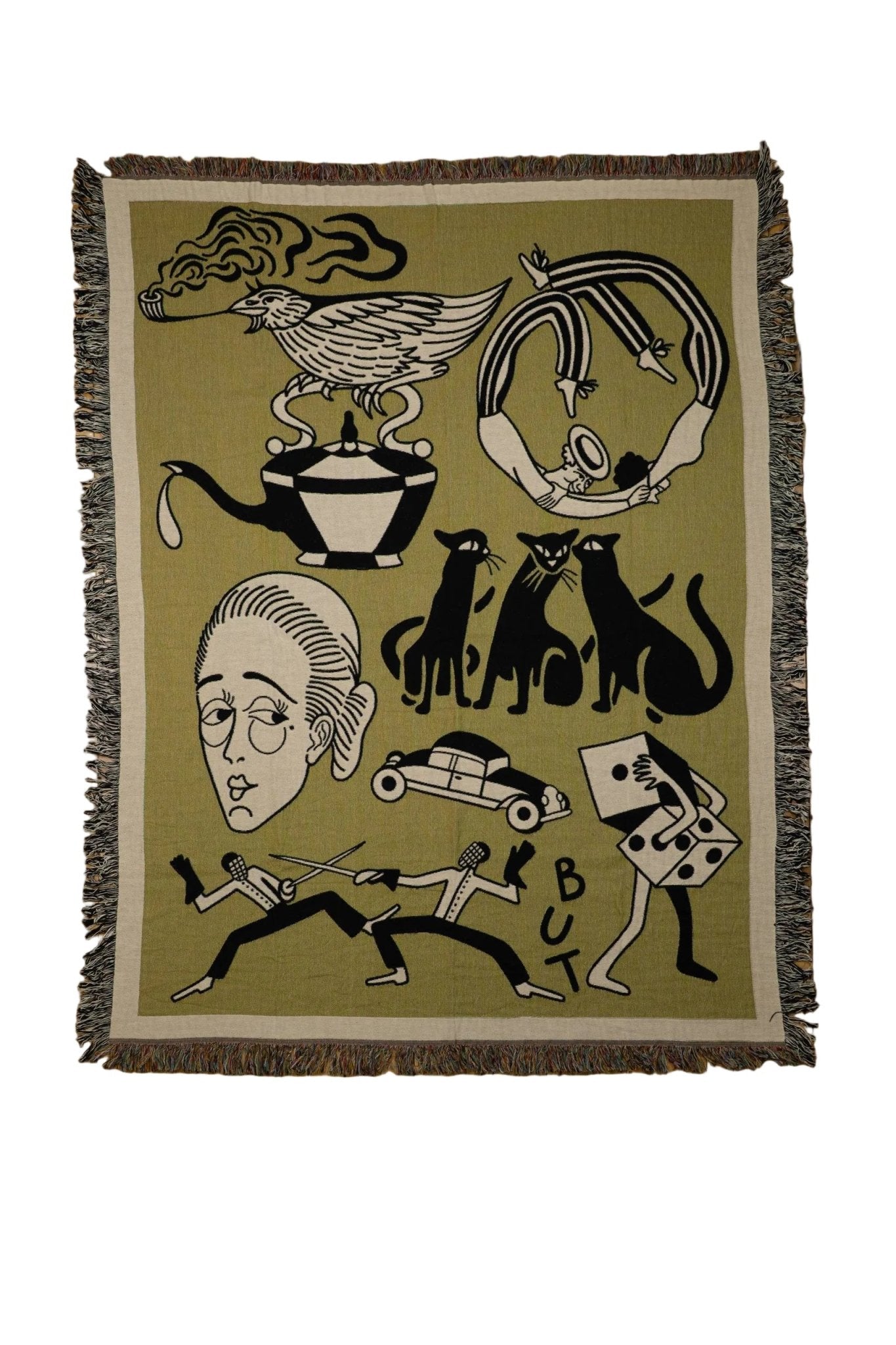 Flash Set 2 Woven Blanket 60x80 - but.city