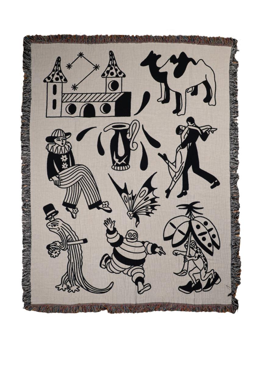 Flash Set Woven Blanket 60x80 - but.city