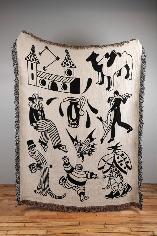 Flash Set Woven Blanket 60x80 - but.city