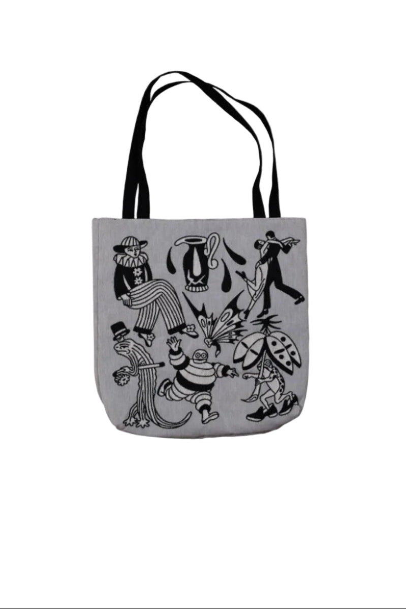 Flash Set Woven Tote Bag - but.city