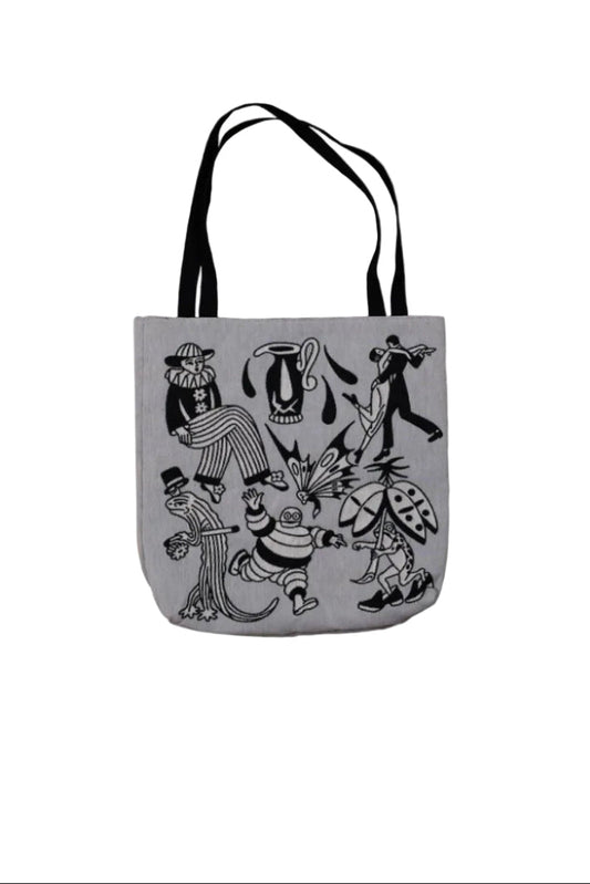 Flash Set Woven Tote Bag - but.city