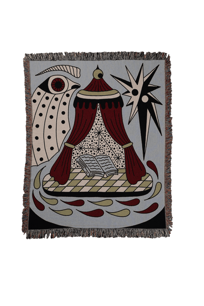 Magic Tent Woven Blanket 50x60 - but.city
