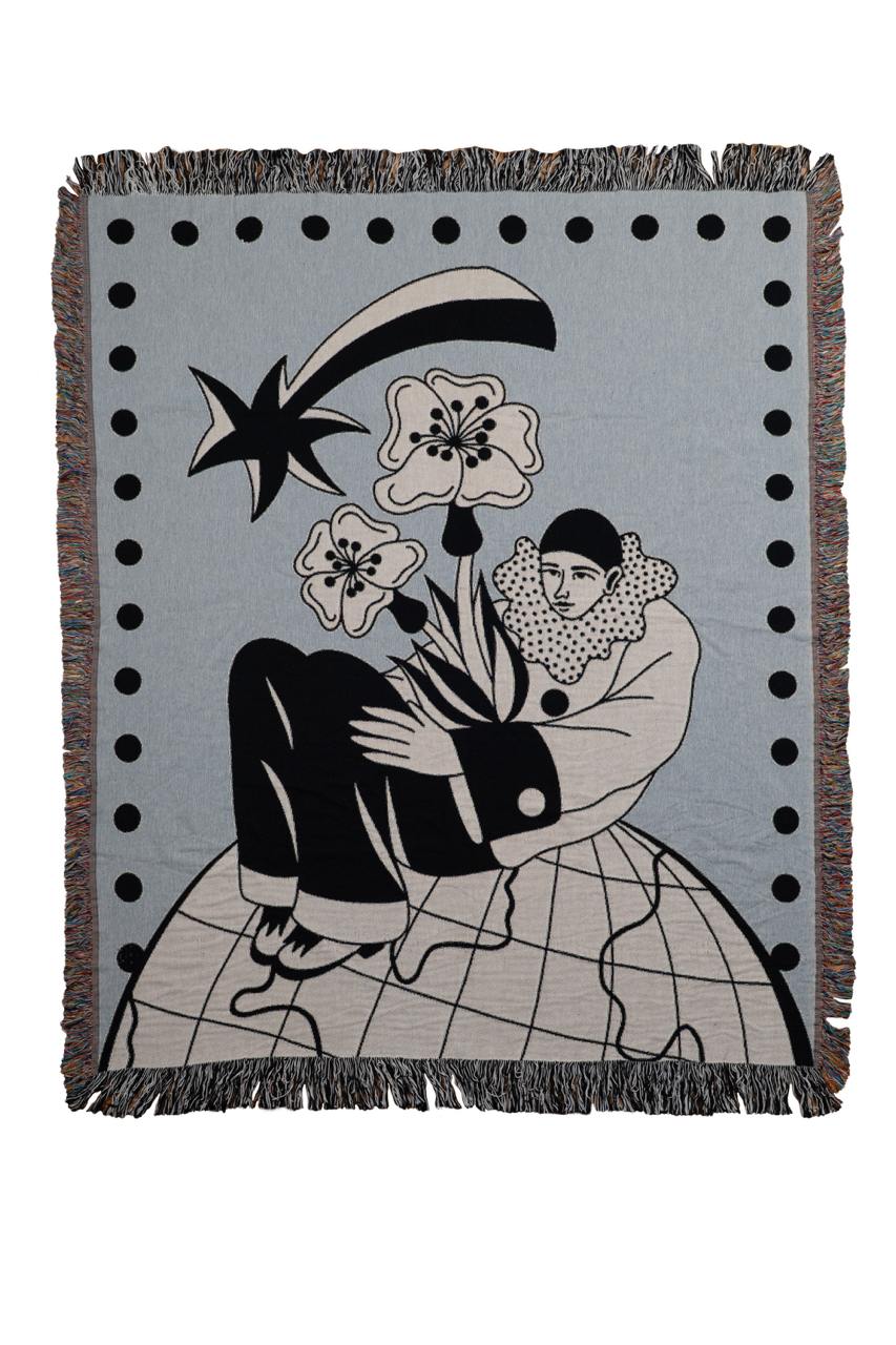 Orbit Boy Woven Blanket 50x60 - but.city