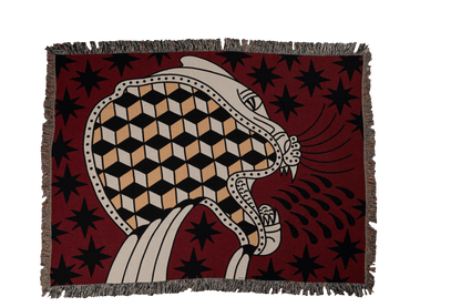 Panther Star Woven Blanket 80x60 - but.city