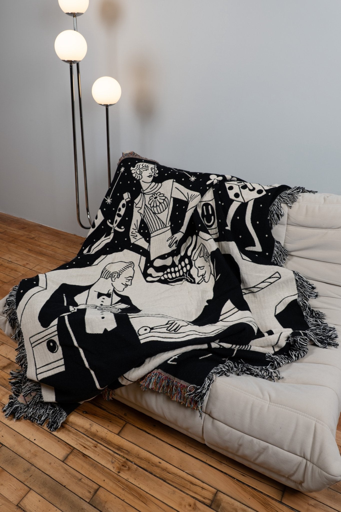 Pool Game Woven Blanket 60x80 - but.city