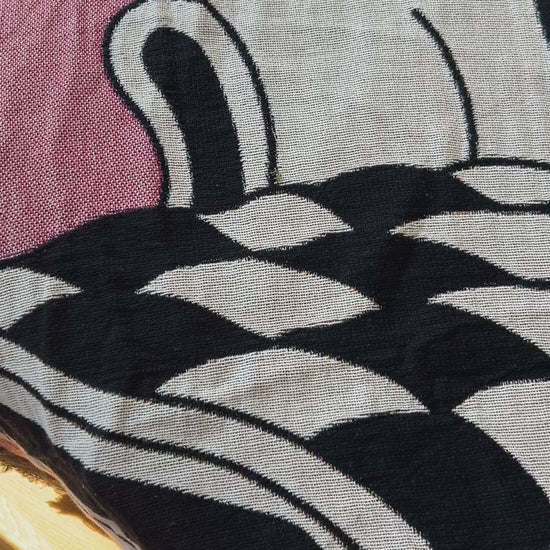 Couch-Sofa Woven Blanket video - but.city
