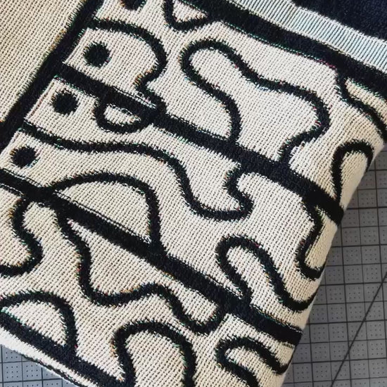 Workroom Woven Blanket video - but.city