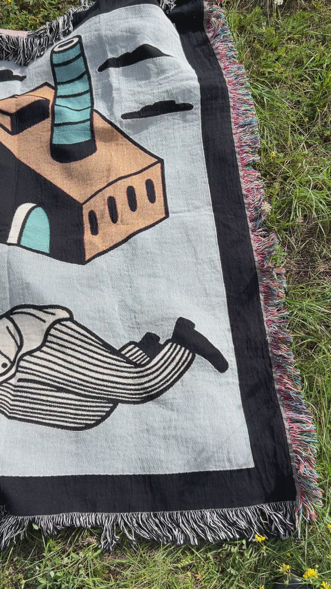 Factory Woven Blanket video - but.city