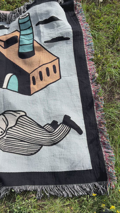 Factory Woven Blanket video - but.city