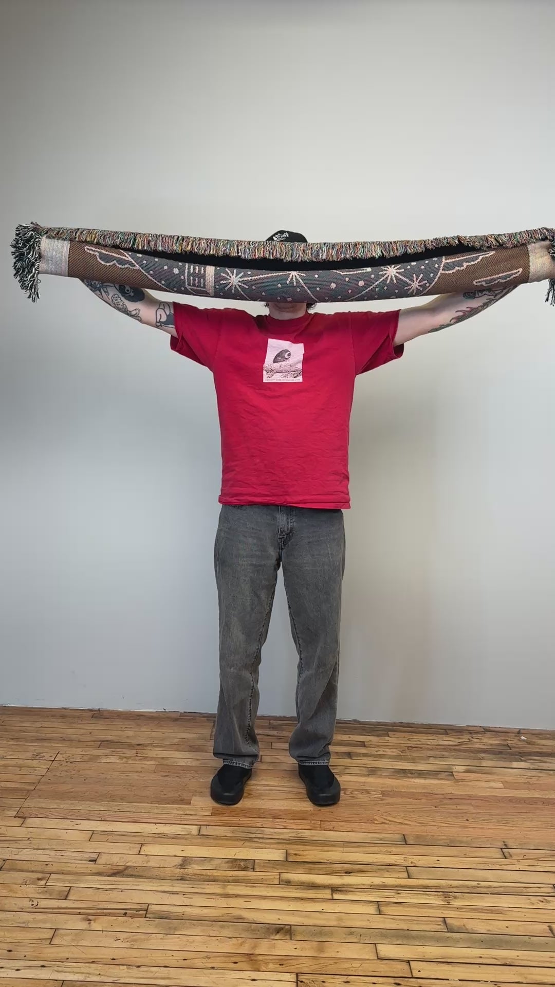 Rabbit City Woven Blanket video - but.city