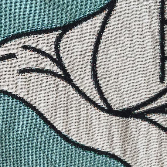 Rest Girl Woven Blanket video - but.city
