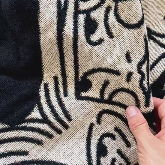 Best Friends Woven Blanket video - but.city