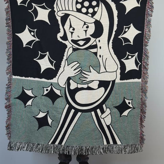 Bowling Woven Blanket video - but.city