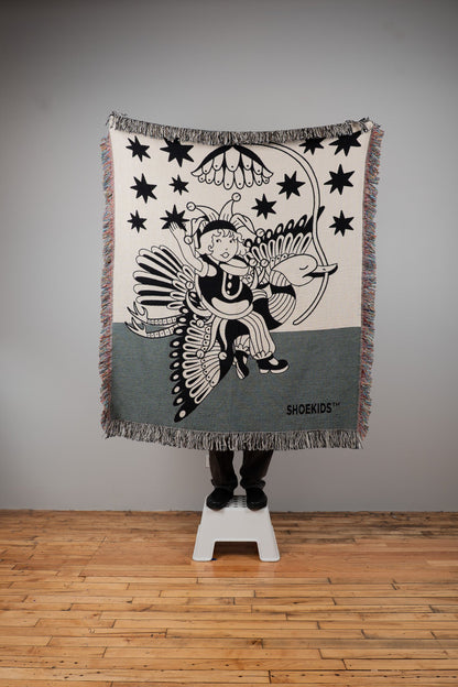 Shoekids Goose Woven Blanket 50x60 - but.city