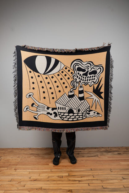 Slime city Woven Blanket 50x60 - but.city