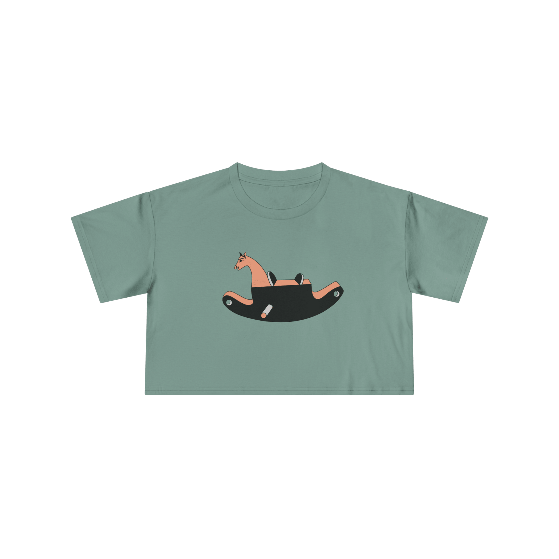 Tiny Ride Crop Top Tee - but.city